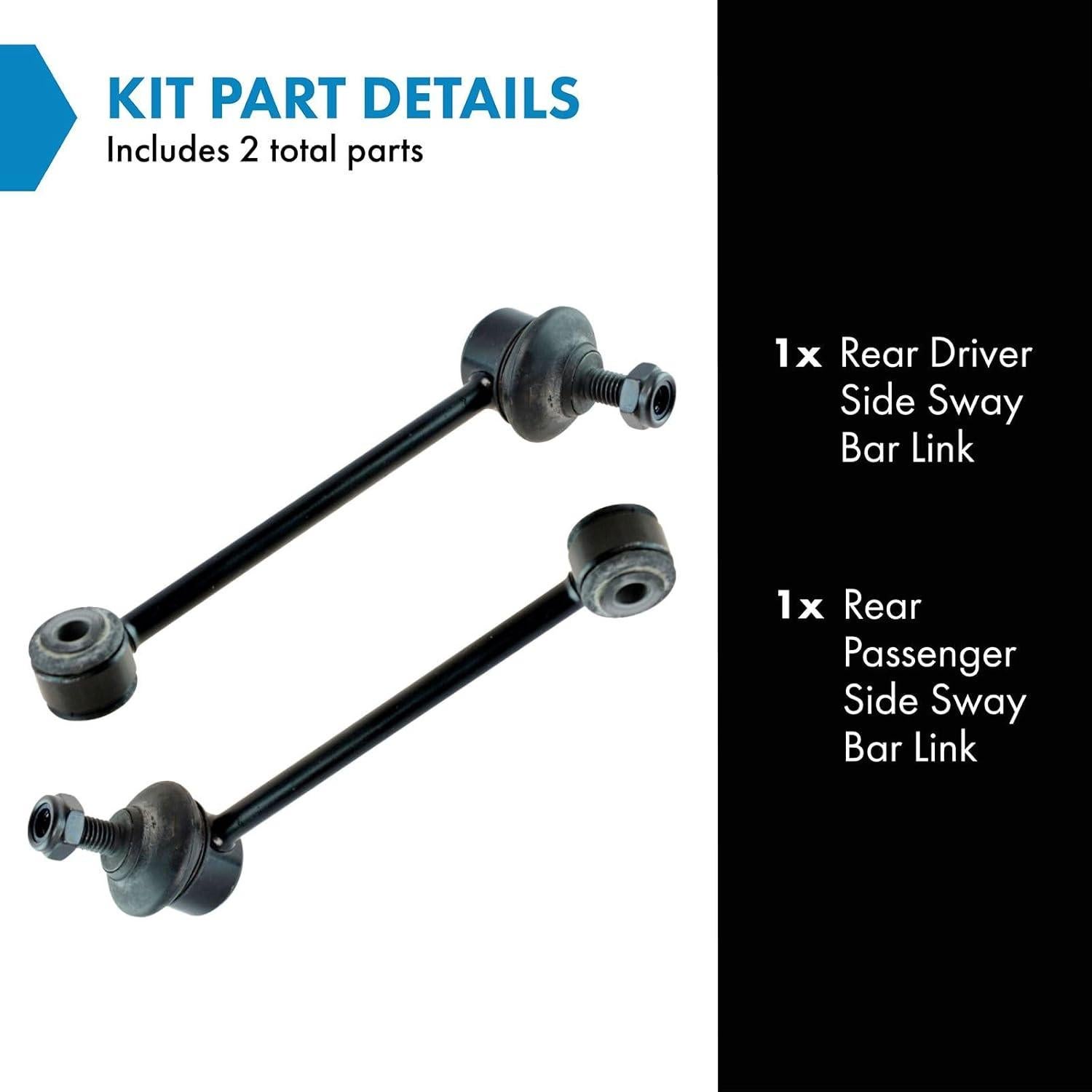 Kit de Enlace de Barra Estabilizadora TRQ PSA55932 - 2 Piezas