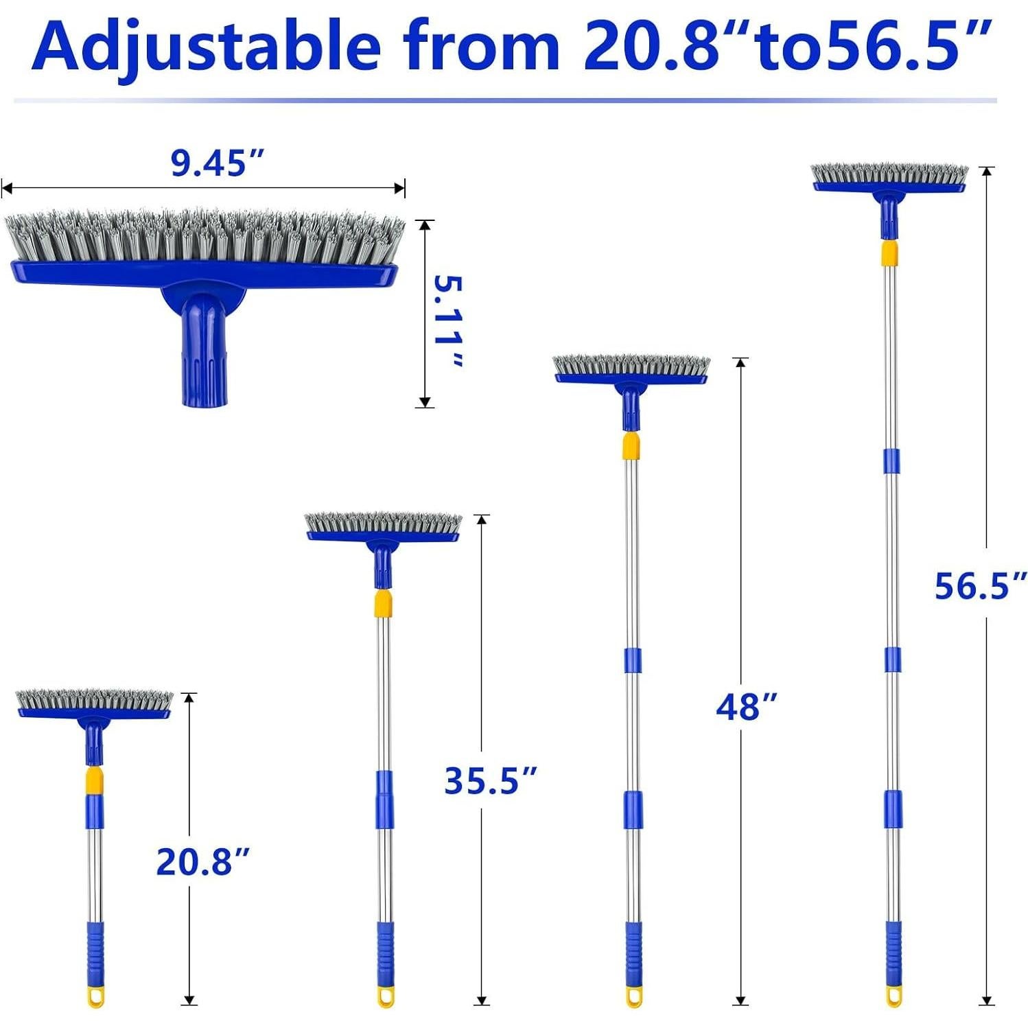 Cepillo de Lechada ITTAHO con Mango Extensible 143 cm