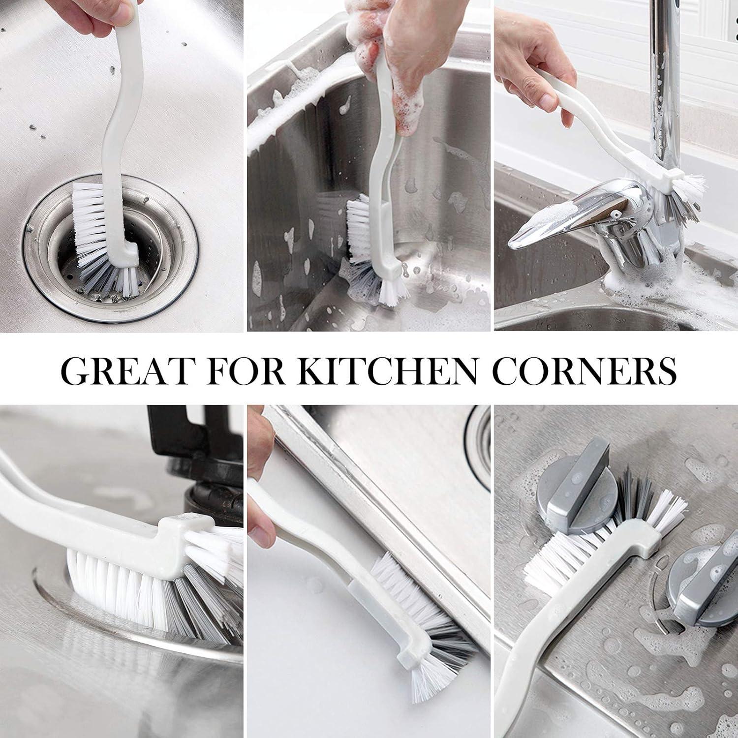 Juego de 2 Cepillos de Limpieza SHUNWEI para Esquinas