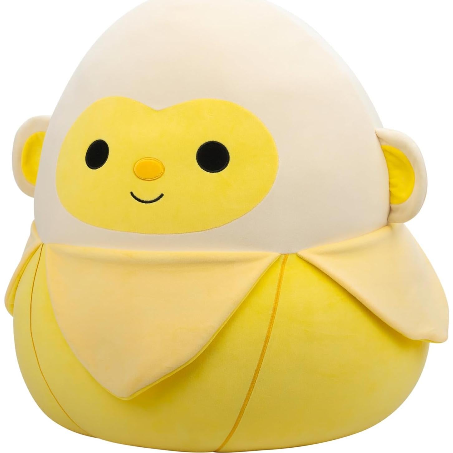 Squishmallows Original 24-Inch Pierogi Banana Monkey - Official Jazwares Plush (Jumbo)