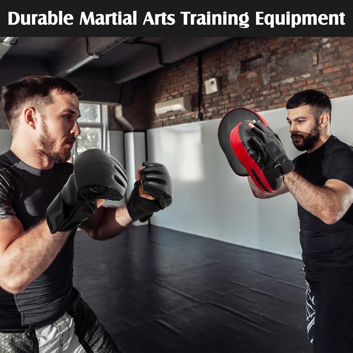 Set 10 en 1 Gemscream Mitones Boxeo y Almohadillas Patadas