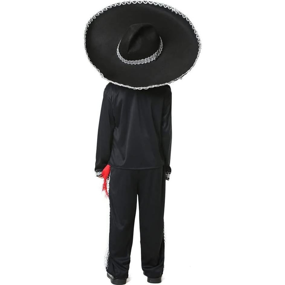 Disfraz Tradicional Mexicano para Niños Mariachi - 4 a 16 años