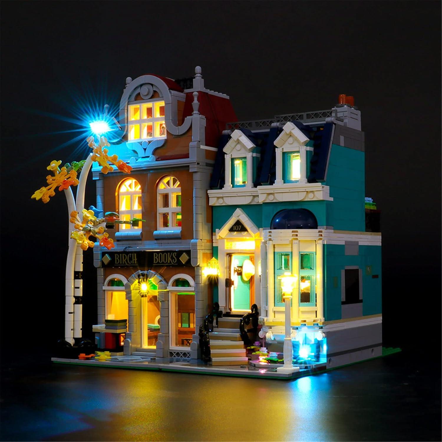 Juego de Luces LED LIGHTAILING para Librería 10270 Lego