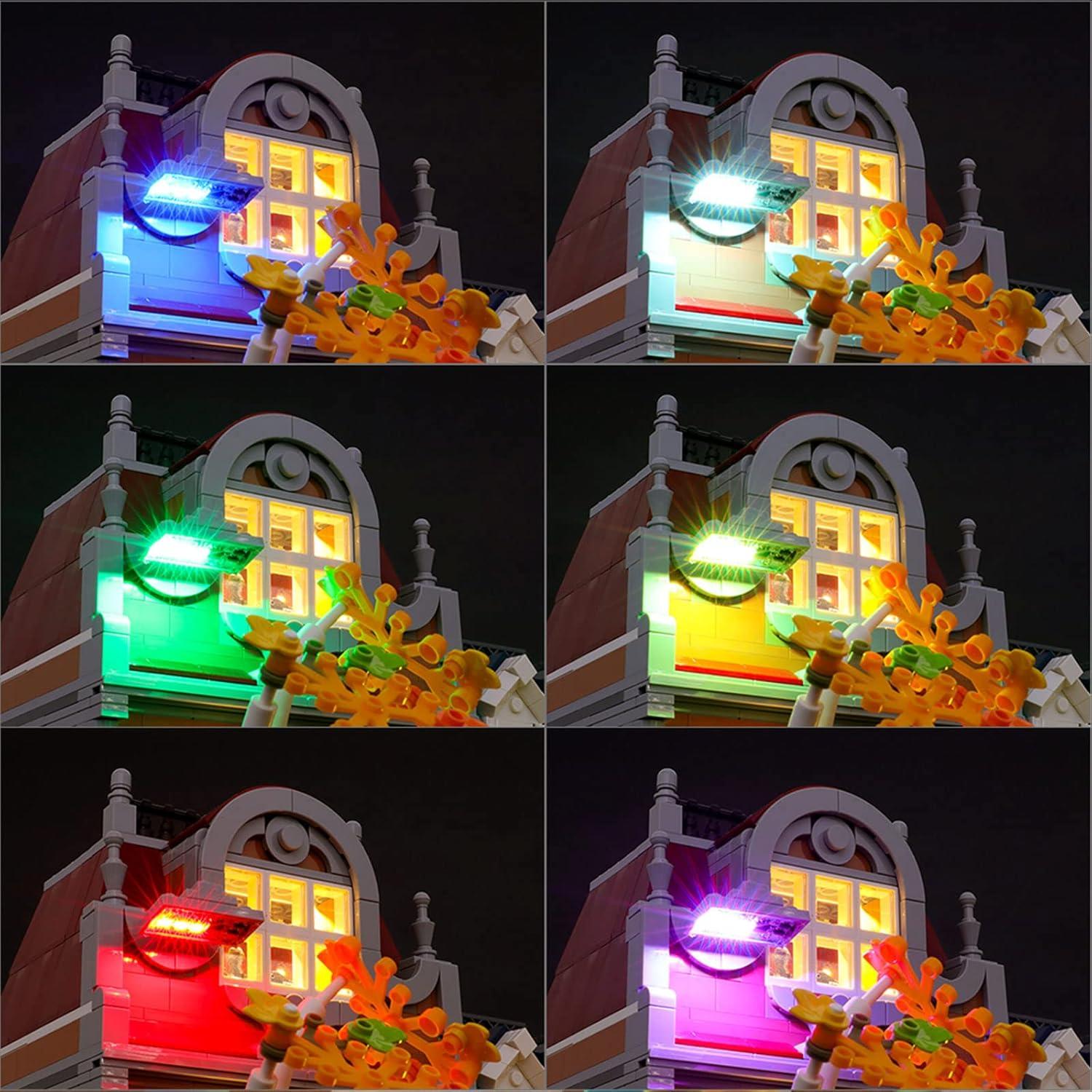 Juego de Luces LED LIGHTAILING para Librería 10270 Lego