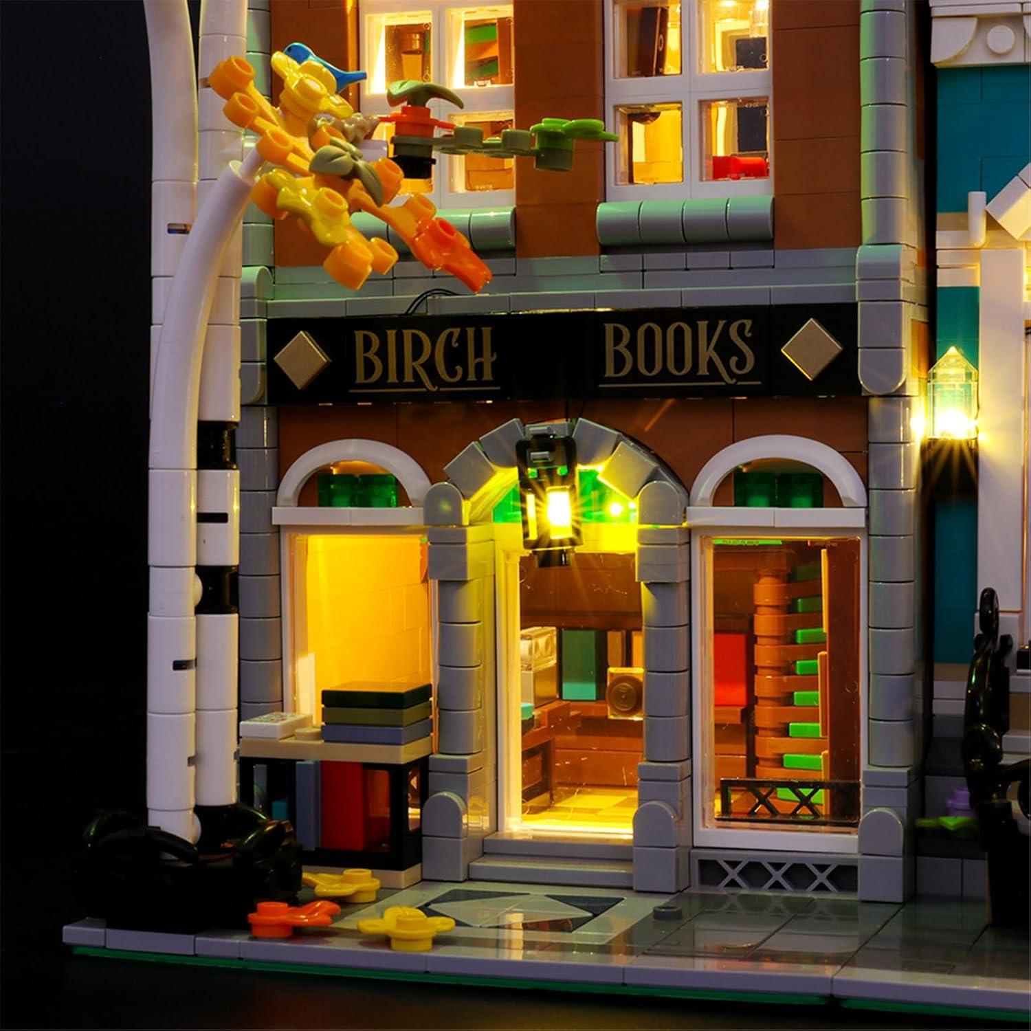 Juego de Luces LED LIGHTAILING para Librería 10270 Lego