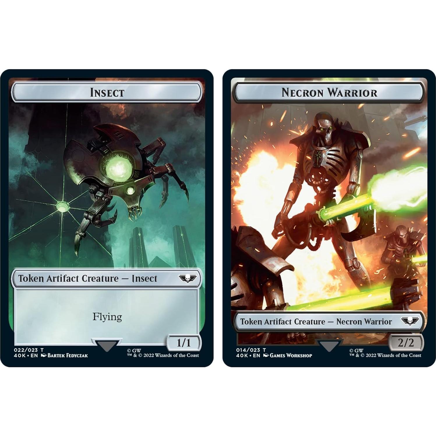 Mazo Commander Magic: The Gathering Necron Dynasties 100 cartas