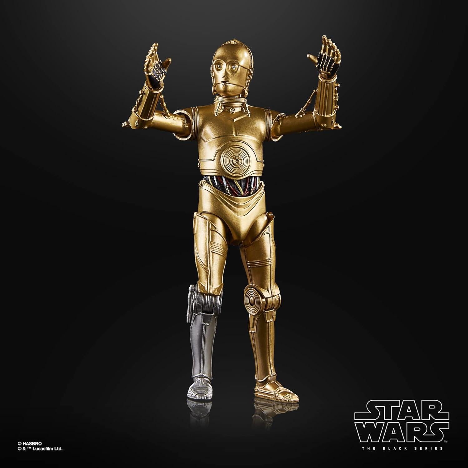 C-3PO Star Wars Black Series 15 cm Figura de Acción Premium