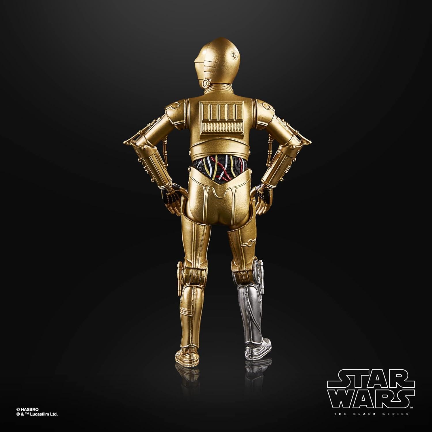 C-3PO Star Wars Black Series 15 cm Figura de Acción Premium