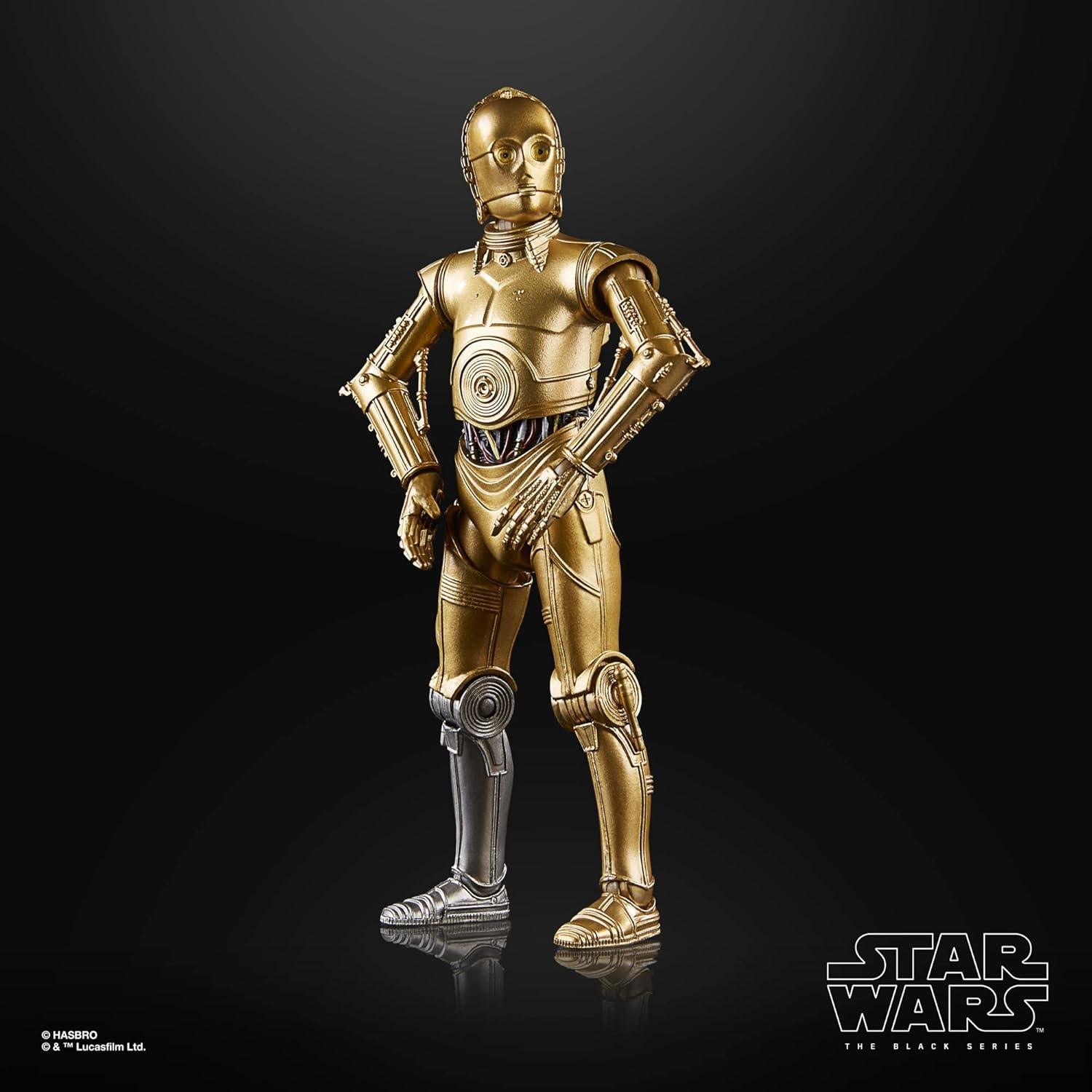 C-3PO Star Wars Black Series 15 cm Figura de Acción Premium