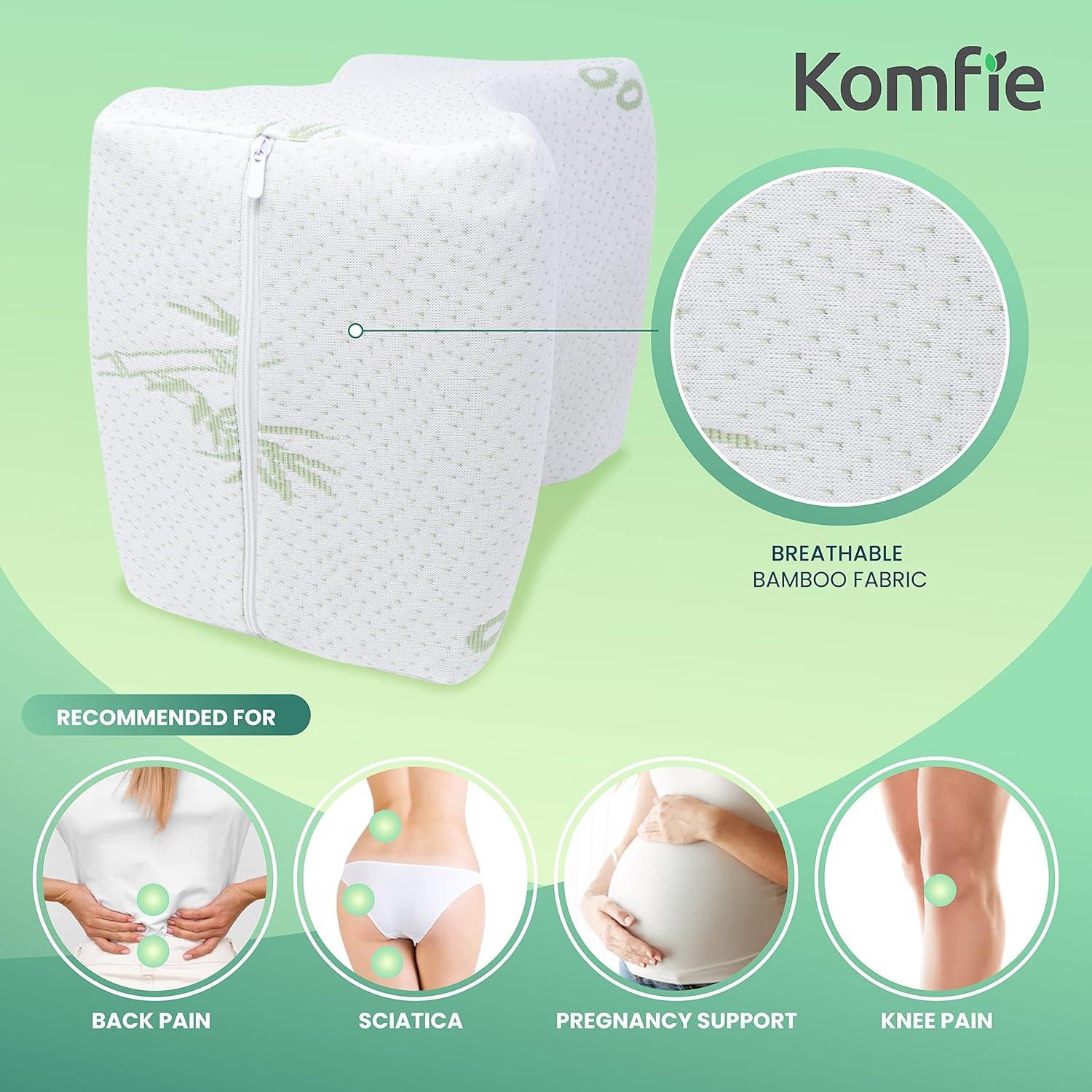 Funda de Almohada para Rodillas Komfie - 2 Paquetes - Transpirable