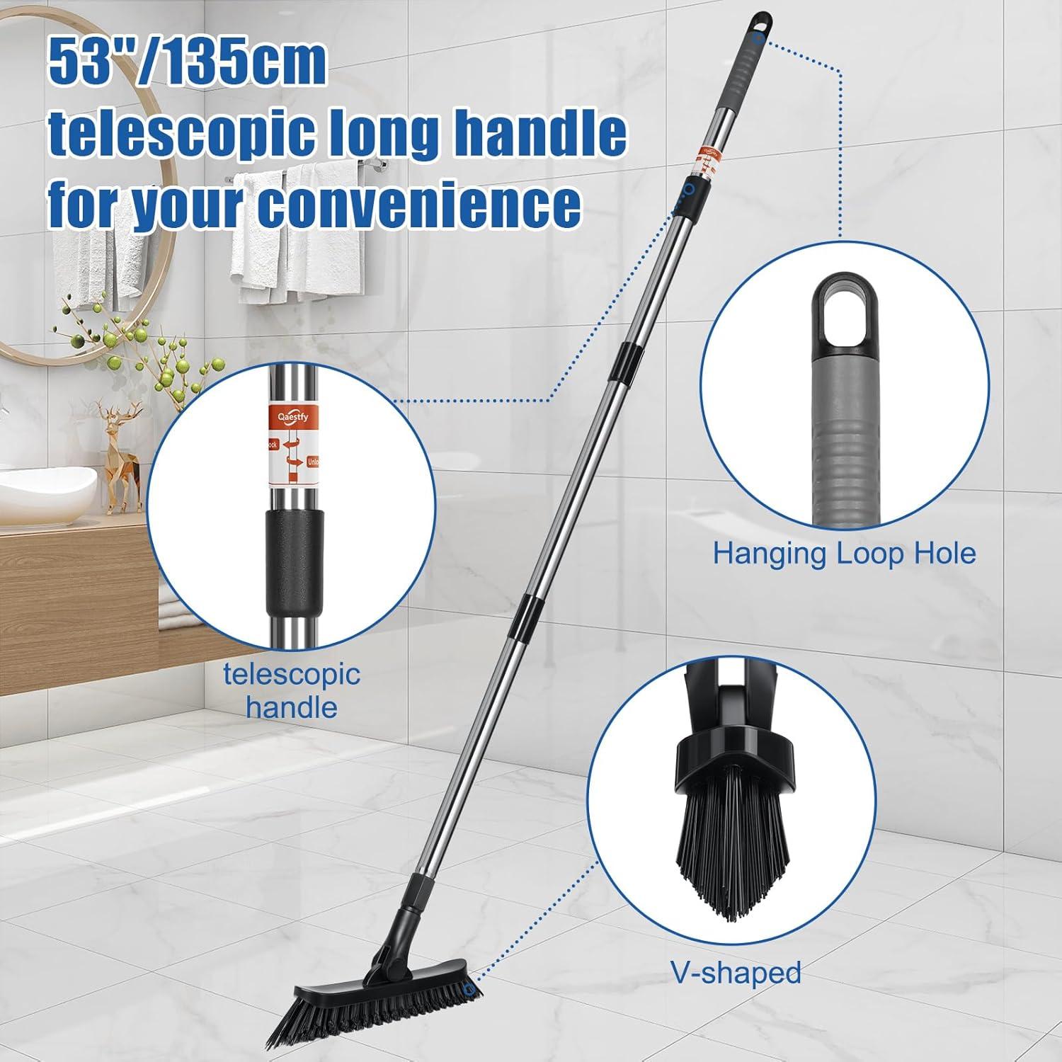 Cepillo para Juntas Qaestfy con Mango Telescópico 134 cm