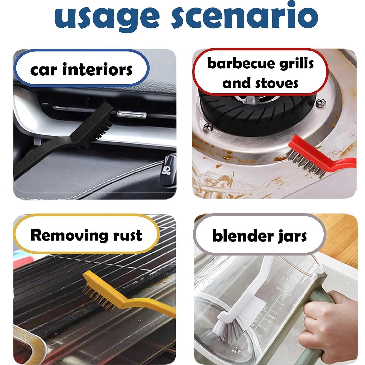 Juego de Cepillos de Limpieza Betanull 8 Piezas Multiusos