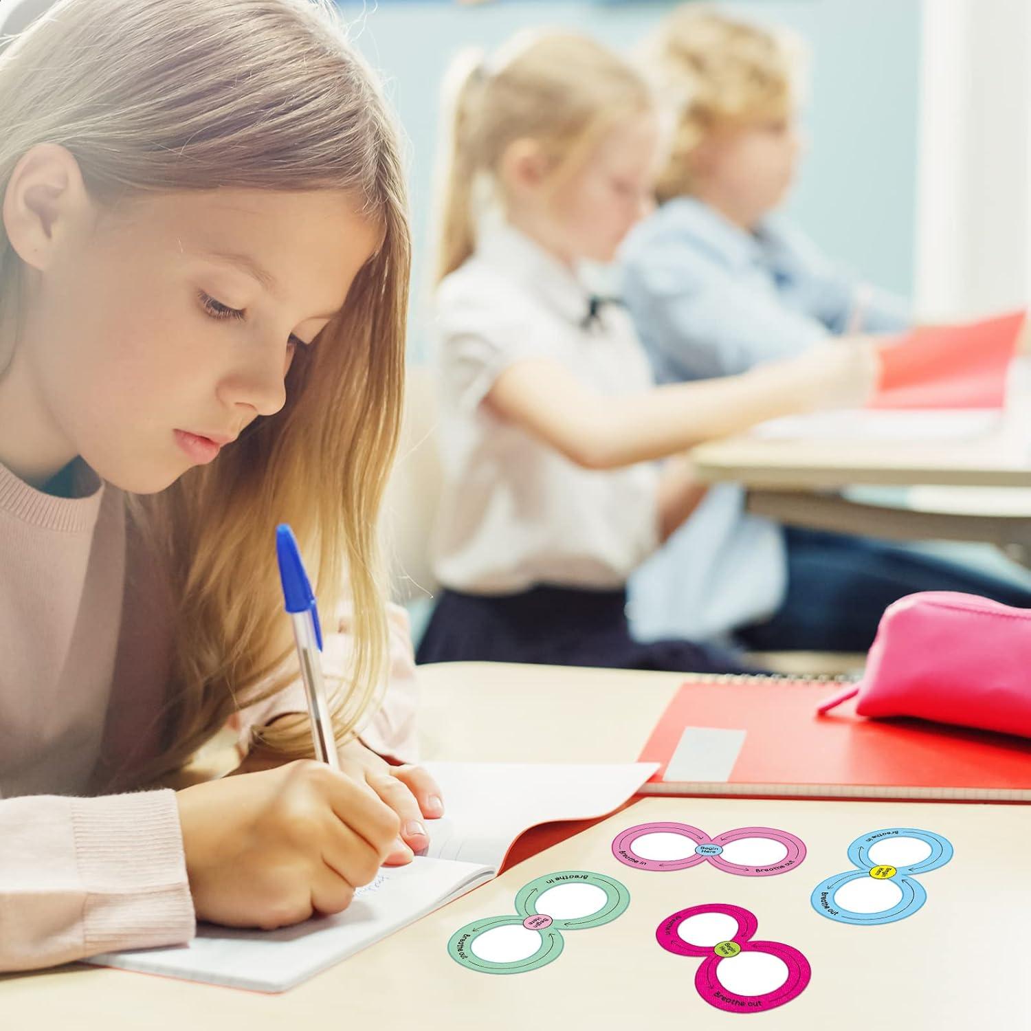 Calcomanías Sensoriales Geyee para Alivio de Ansiedad - 48 Pcs