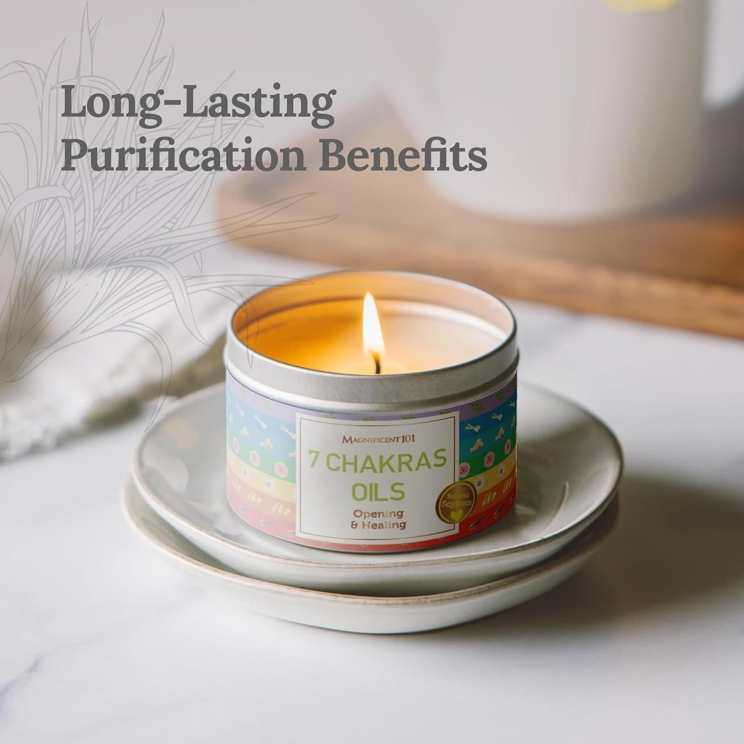 Vela de Aromaterapia Magnífico 101 170 g - 35 Horas de Quema