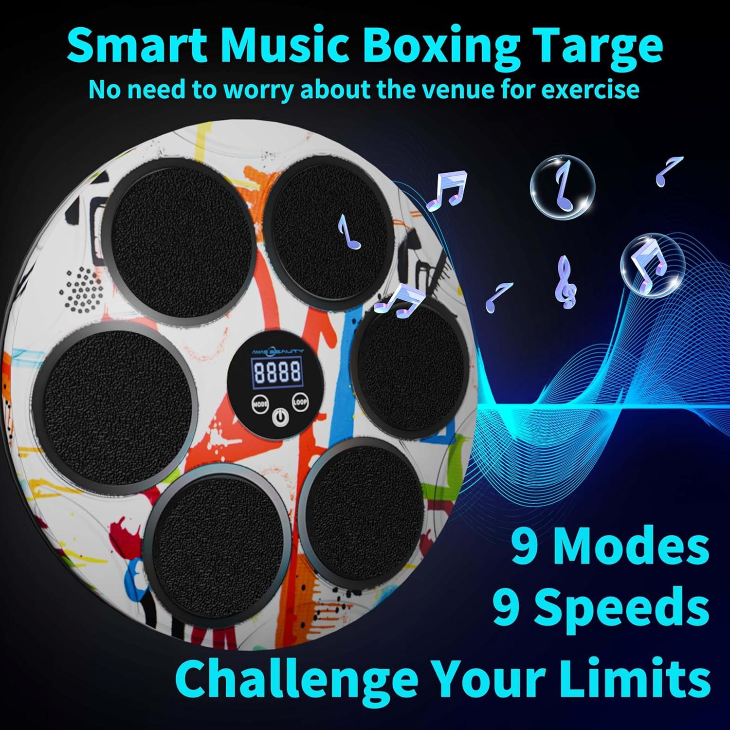 Máquina de Boxeo AMAS Beauty con Guantes y Bluetooth