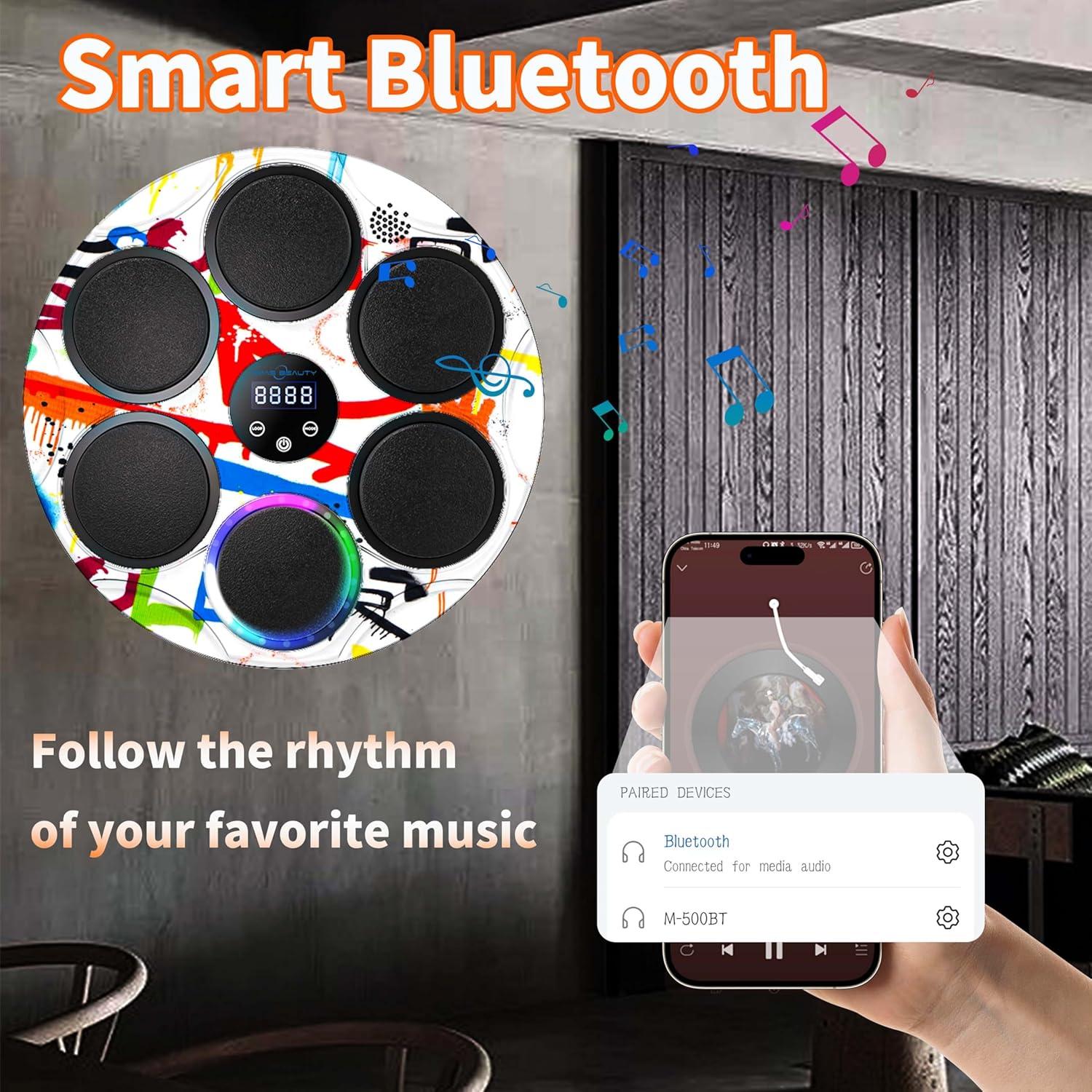 Máquina de Boxeo AMAS Beauty con Guantes y Bluetooth