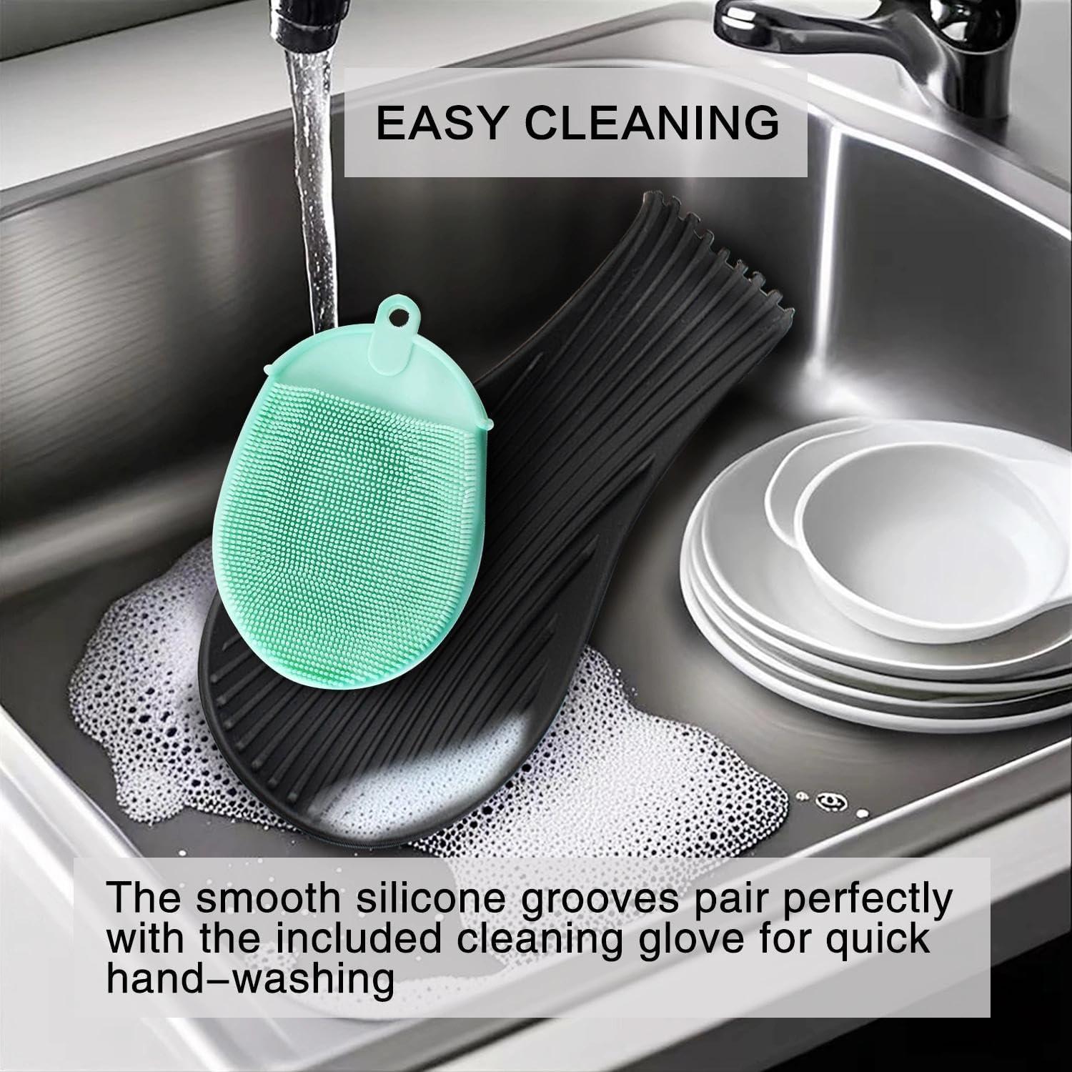 Soporte de Cuchara de Silicona Vimstury Antideslizante 22.9cm