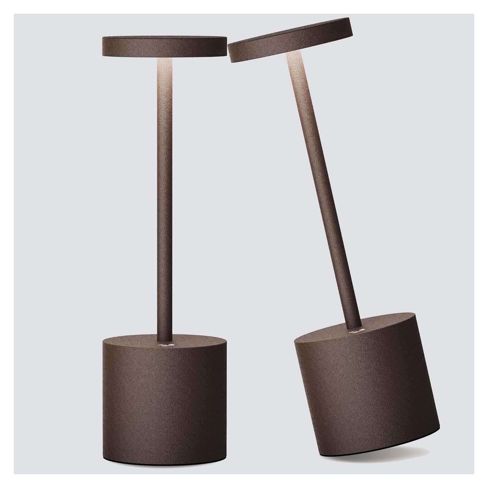 Lámpara de Mesa Inalámbrica YIBEN 2Pack LED 5000mAh USB