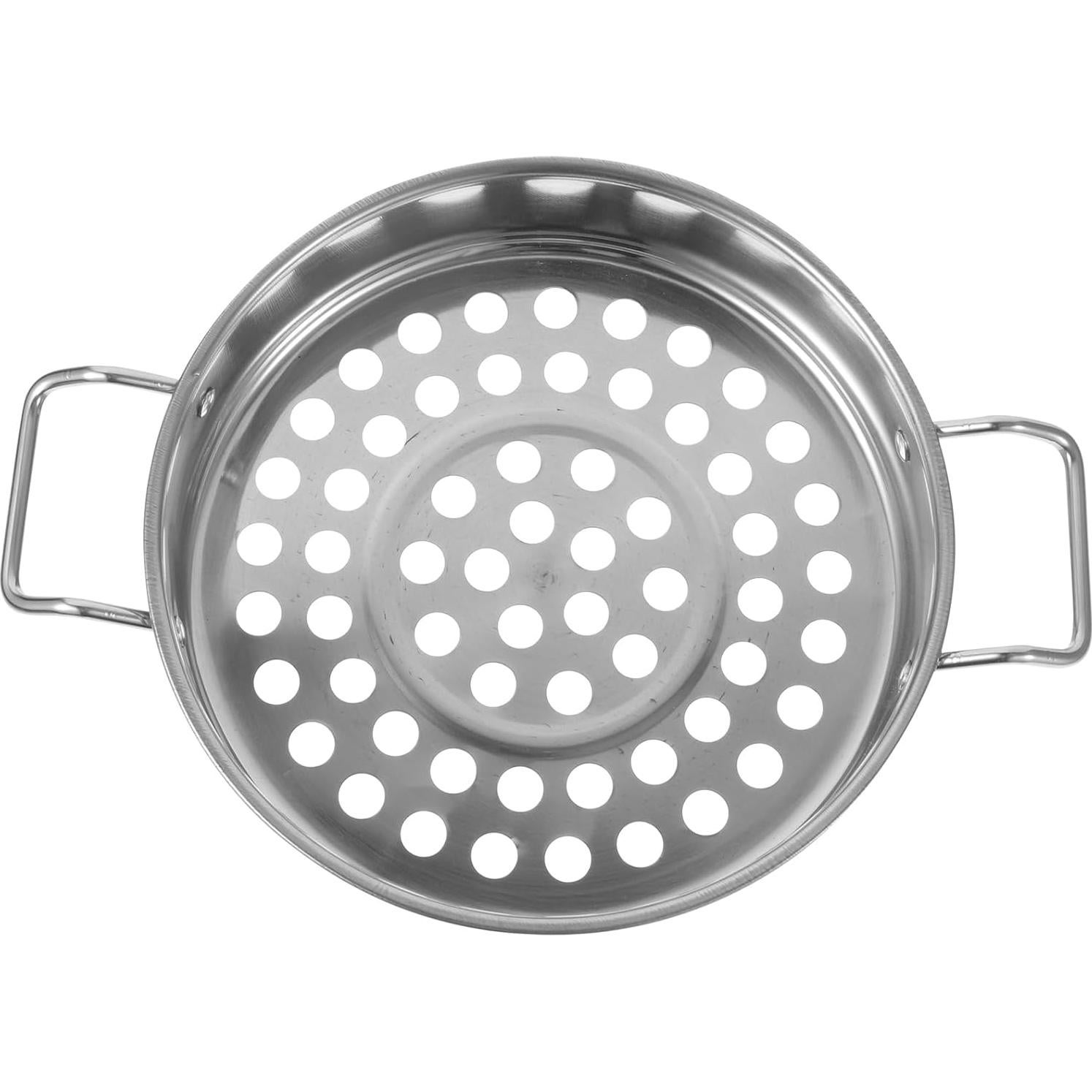 Colador de Acero Inoxidable SHOWERORO 28.3 cm para Pasta y Verduras