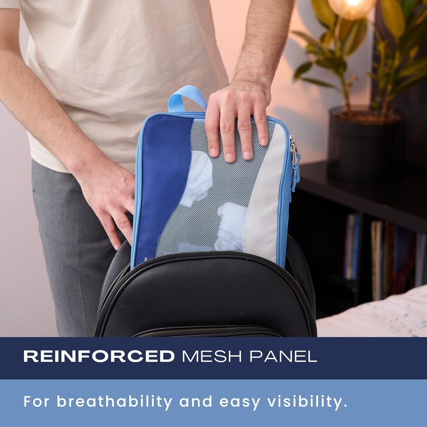 Set de 4 Cubos de Empaque Nereiva - Azul Marino - rPET