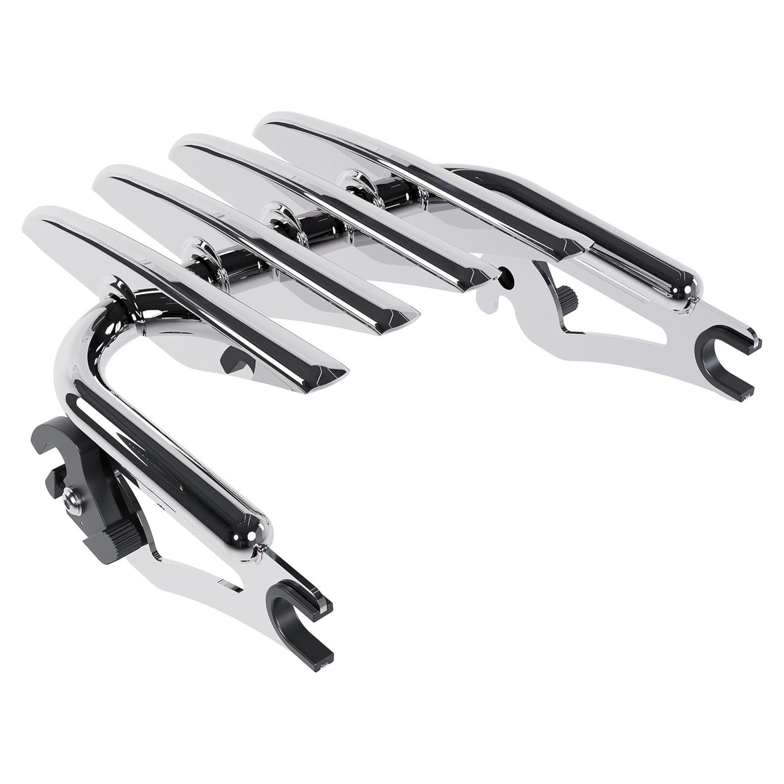 Soporte de Equipaje Desmontable ECOTRIC Cromado 2009-2024 Harley