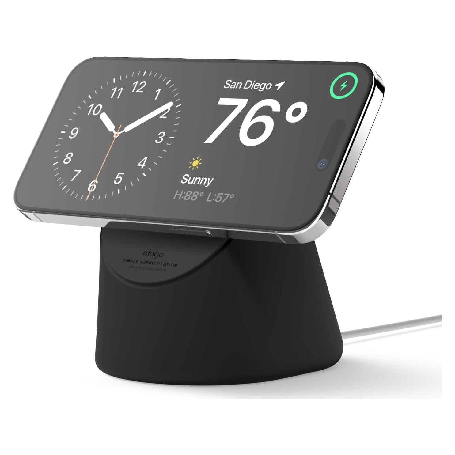 Soporte de Carga elago MS1 para iPhone 16/15/14/13/12 - Silicona