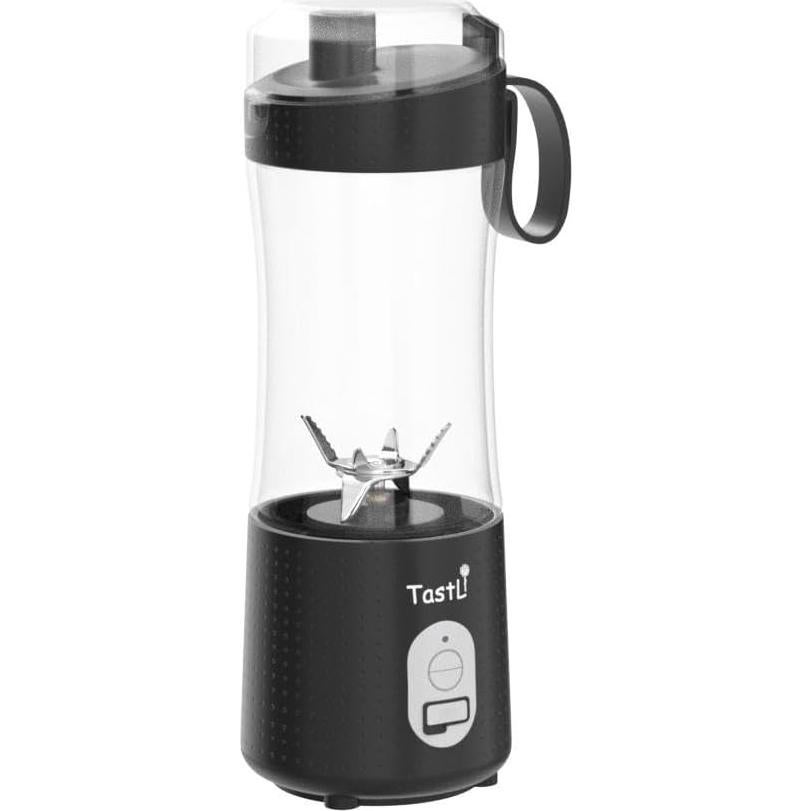 Licuadora Portátil TastLi 380ml Inalámbrica USB-C Negra