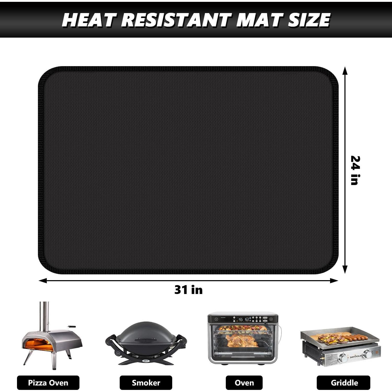 Alfombrilla Resistente al Calor Rumlick 78.74x60.96cm Doble Cara