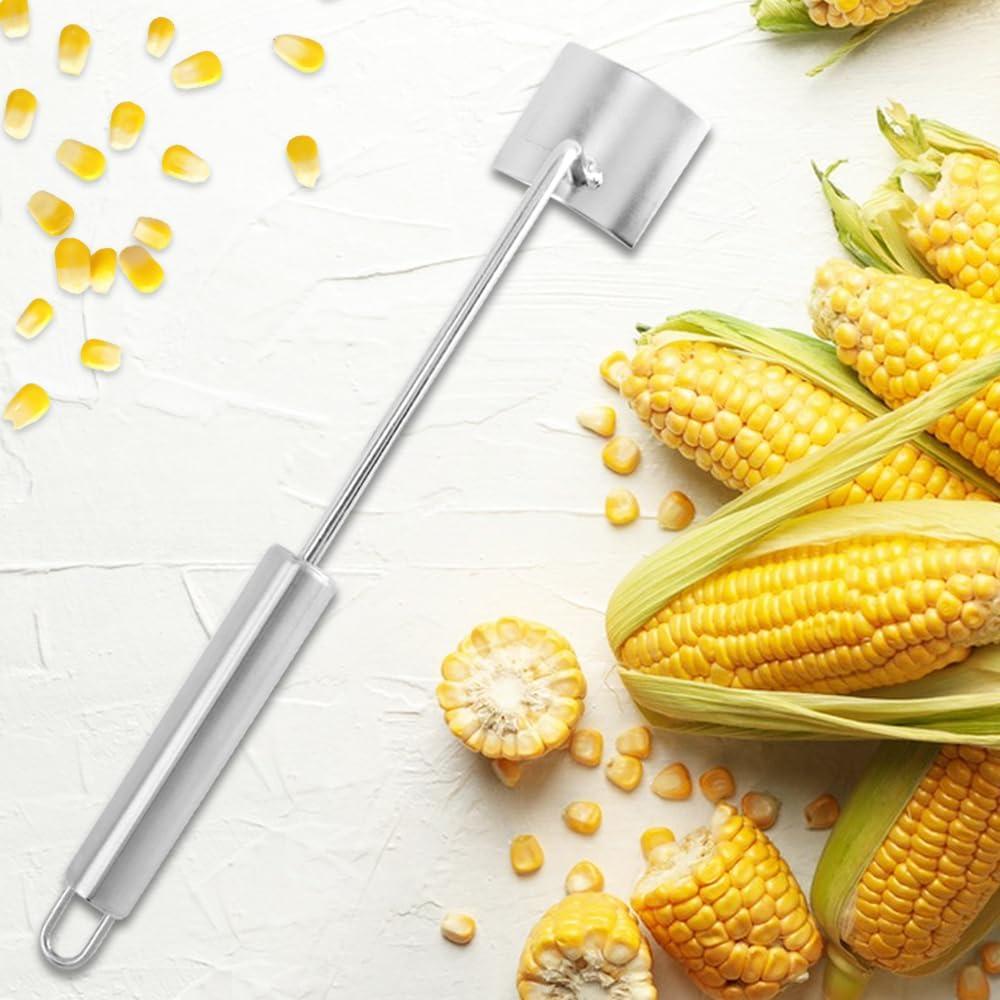 Pelador de Maíz iayokocc Acero Inoxidable 26x4cm Fácil Limpieza