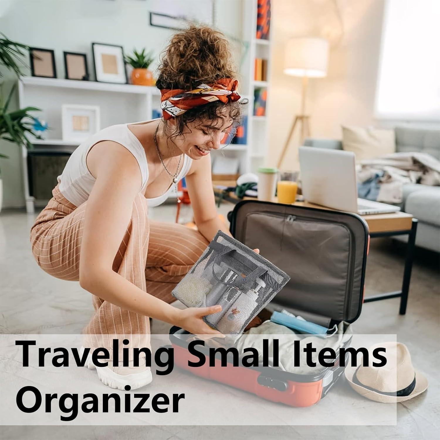 Bolsa de Ducha Portátil Rotema - 30x25 cm, Negro