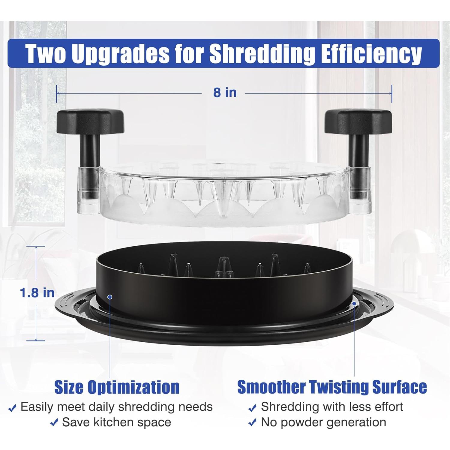 Desmenuzadora de Pollo YOYOUTH Estándar 20.32 cm Negra