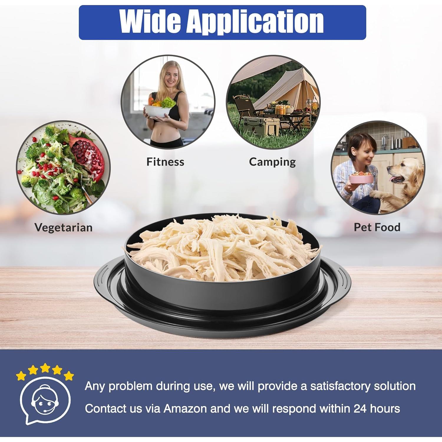 Desmenuzadora de Pollo YOYOUTH Estándar 20.32 cm Negra