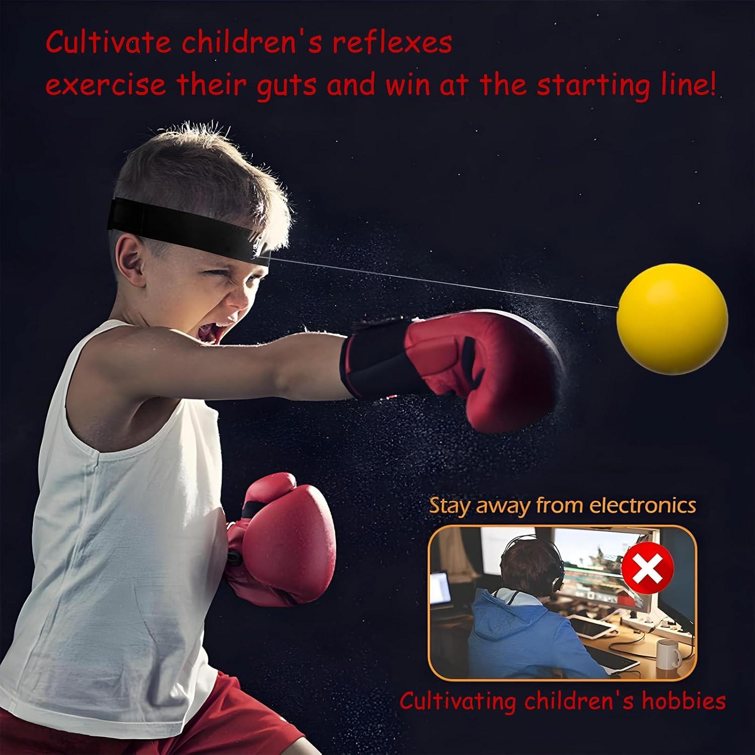 Juego de Pelotas de Reflexión Zspedtime - Boxeo 2 Tamaños