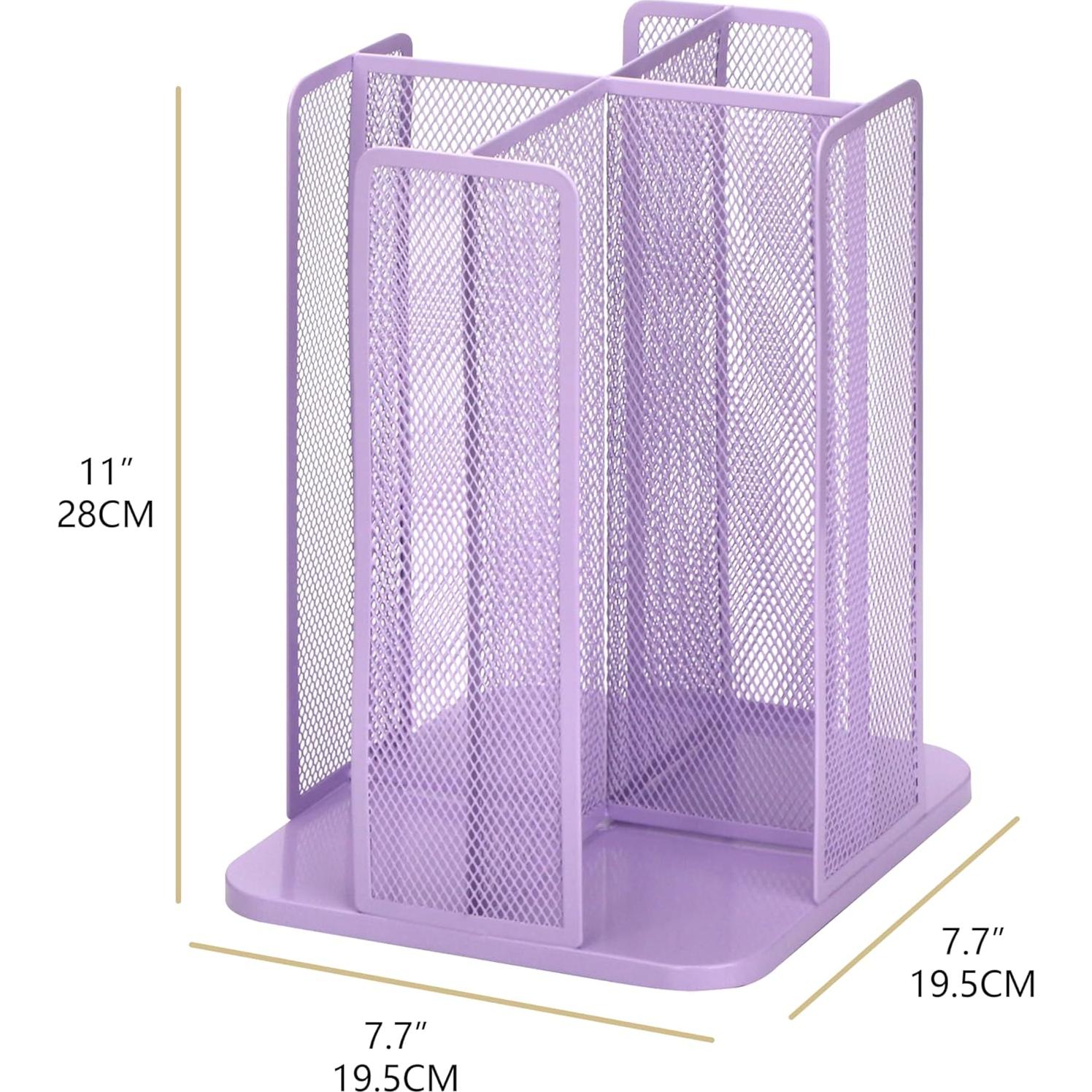 Soporte de Tazas de Papel Annova Rotatorio 360° Lila