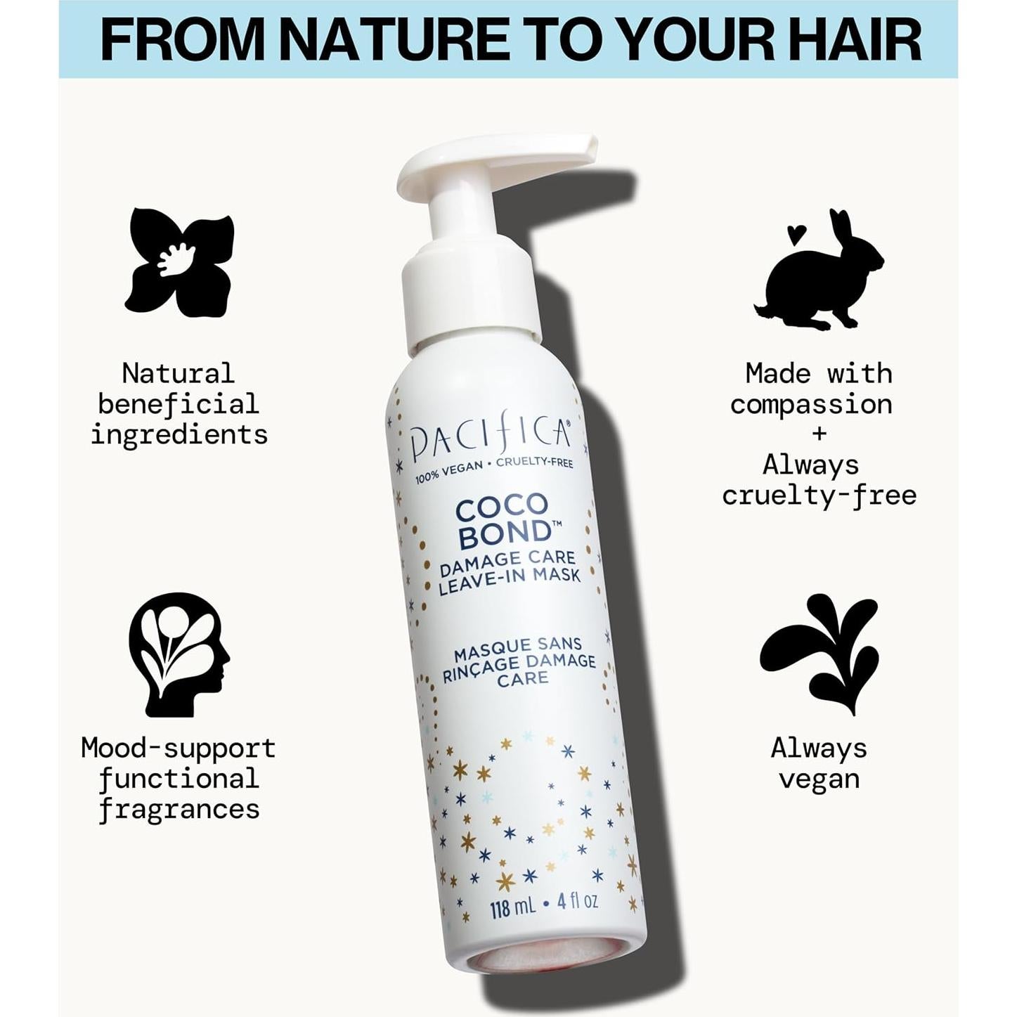 Máscara Reparadora Leave-In Coco Bond Pacifica 118ml