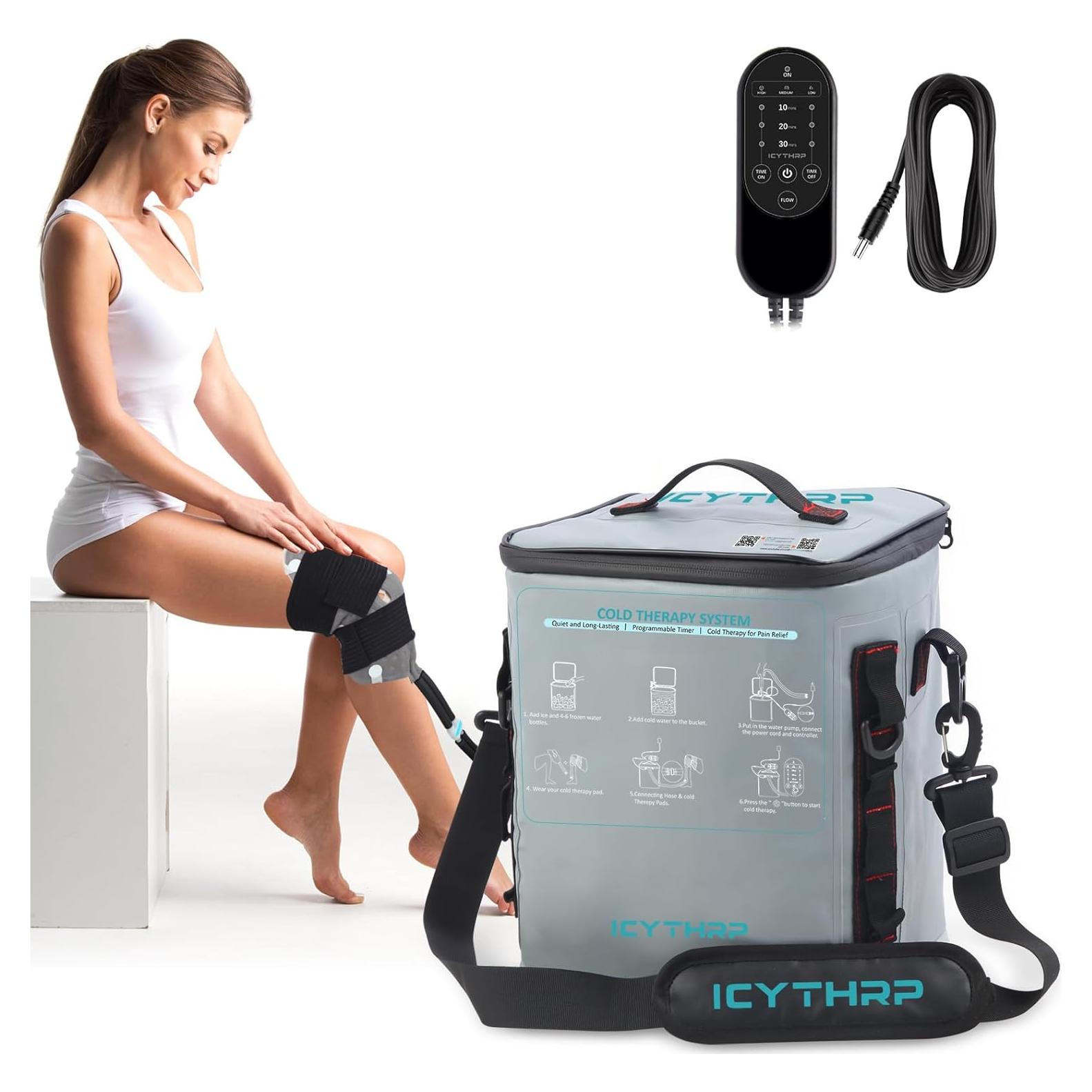 Máquina de Terapia Fría ICYTHRP con Temporizador y Almohadilla