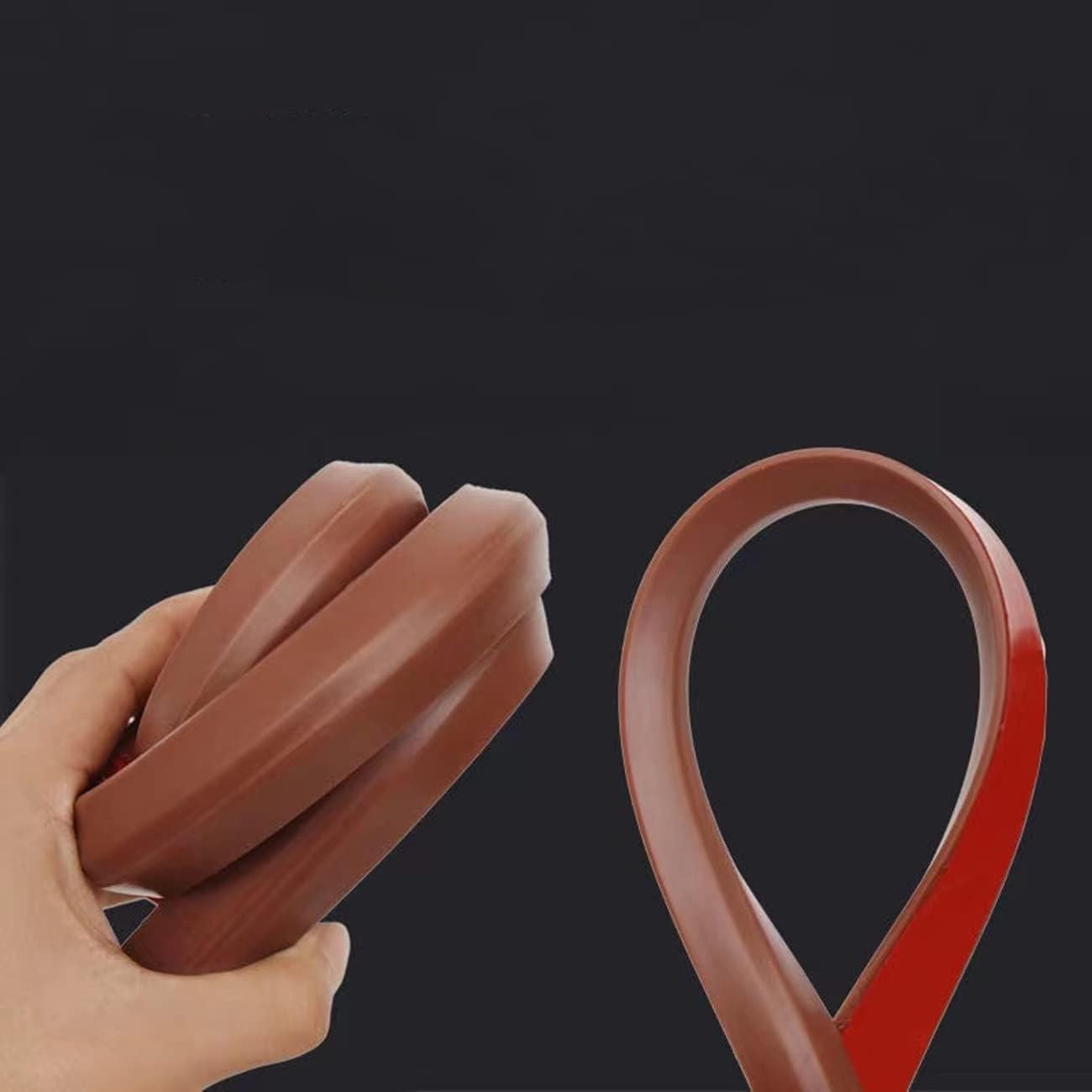 Dique de Ducha Plegable Marrón 99 cm - Silicona Impermeable