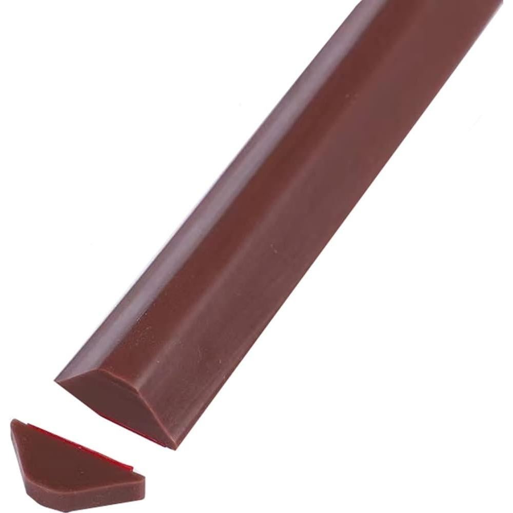 Dique de Ducha Plegable Marrón 99 cm - Silicona Impermeable