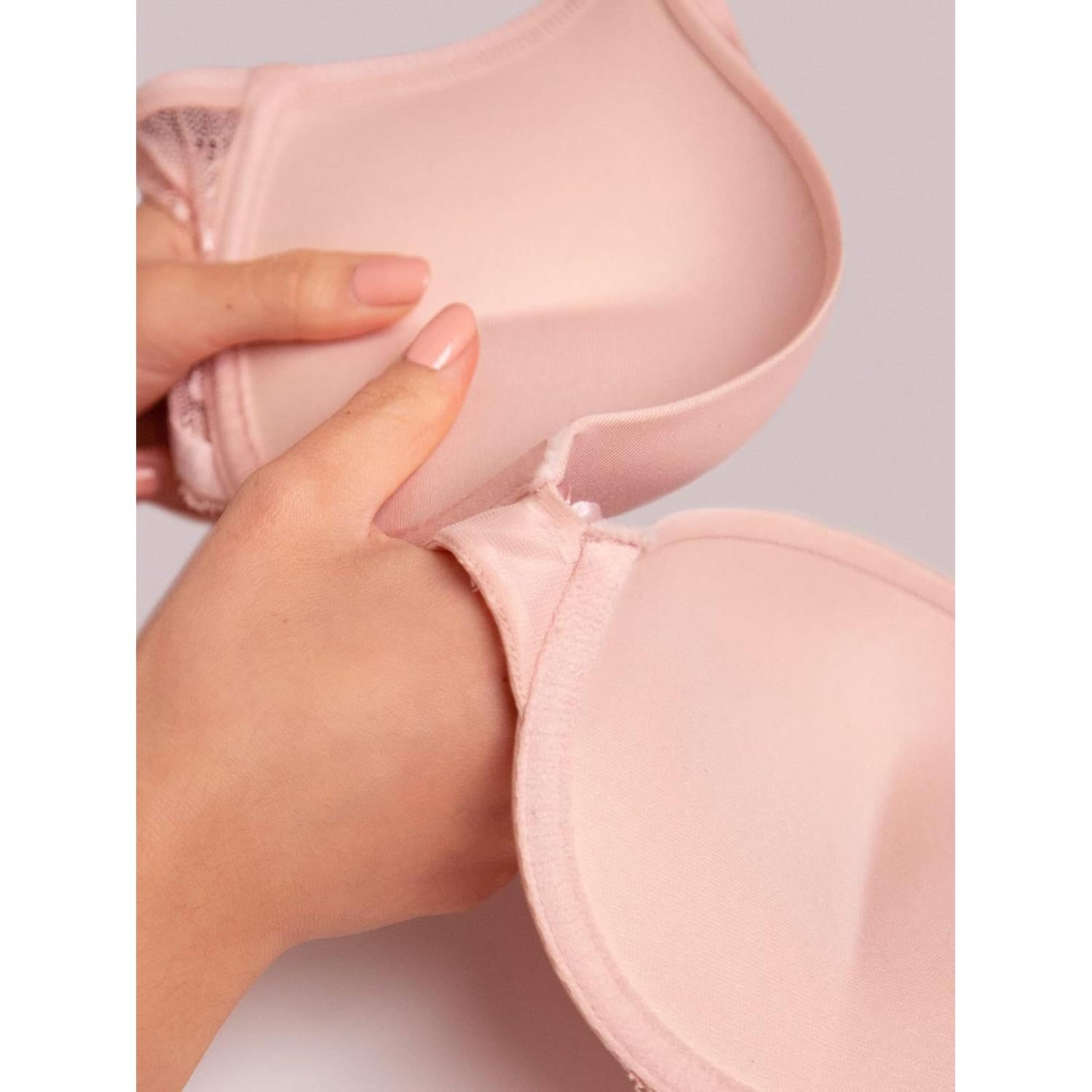 Sujetador Push-Up Smart & Sexy 36B Rosa Eléctrico Aros