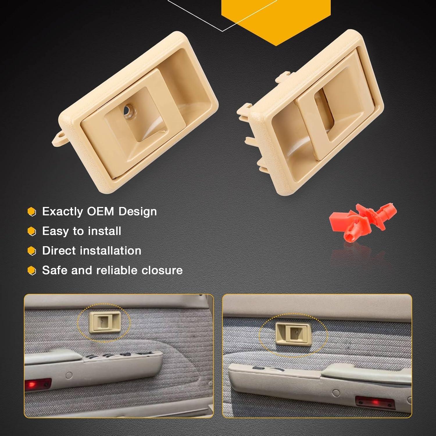 Mango de Puerta Interior Gledewen Beige para Toyota Corolla Tacoma 1983-2000