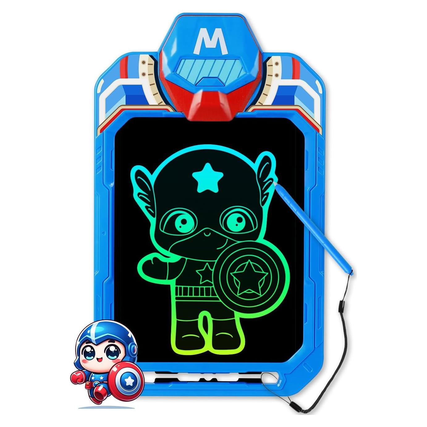 Tableta de Escritura LCD 10" Fullware Héroe Mecánico Azul