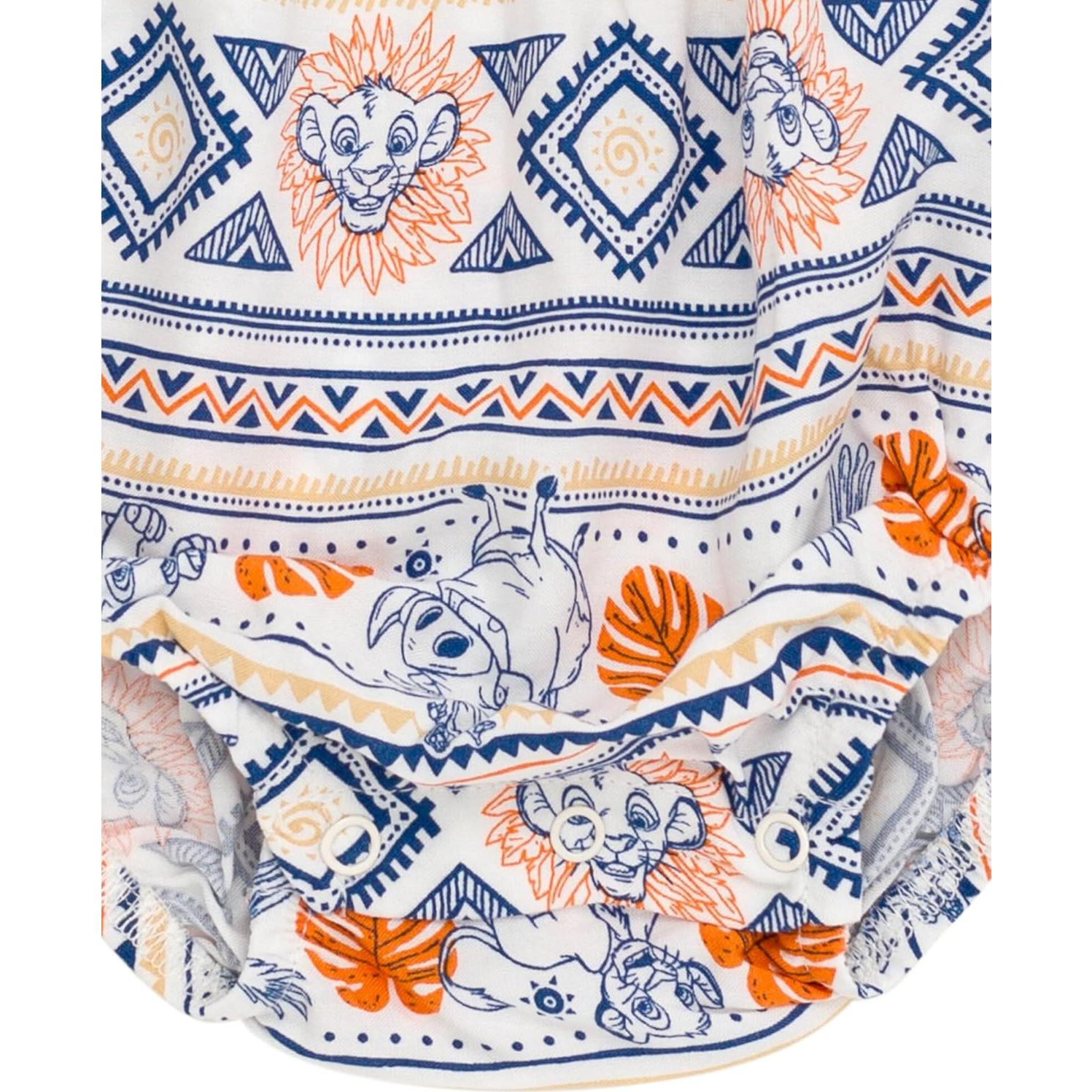 Conjunto Ropa Familiar Disney El Rey León Mono y Vestido