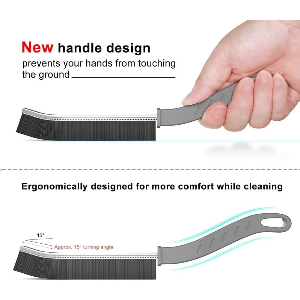 Cepillo de limpieza de ranuras PESTON G7 3 Pcs cerdas duras