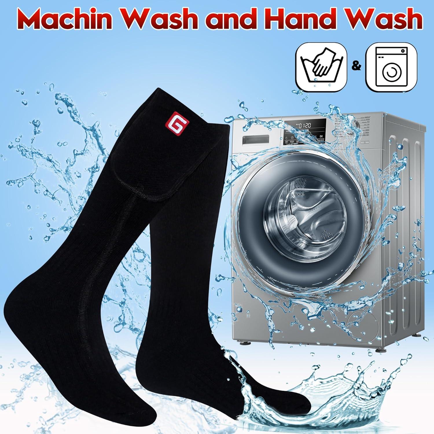 Calcetines Calentados Eléctricos SPRING 3.7V Recargables Invierno