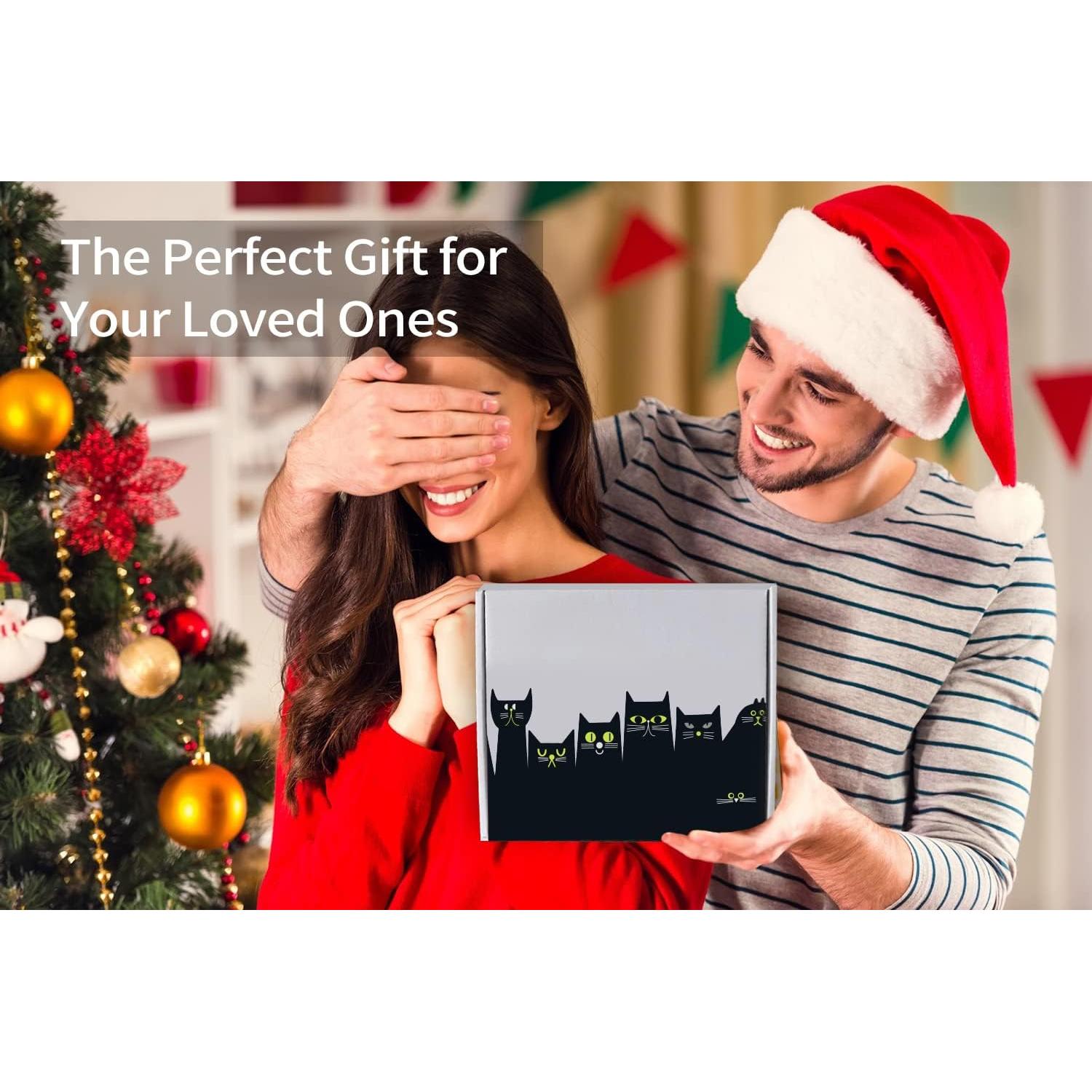 2 Almohadillas Térmicas Microondas Cuckool Gato Negro 53x30cm