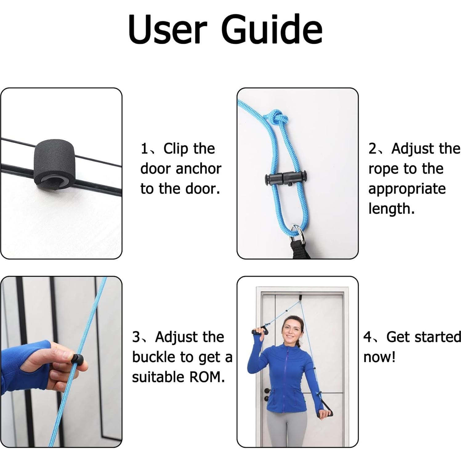 Polea de Hombro Hshbxd para Terapia Física - Azul