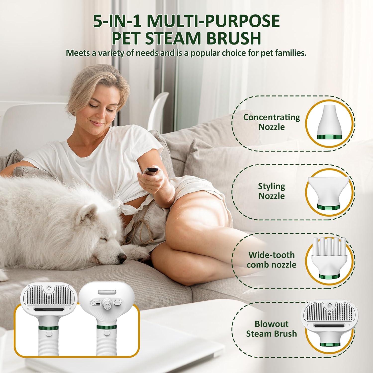 Secador de Pelo Multifuncional para Mascotas CIBKJ 5 en 1