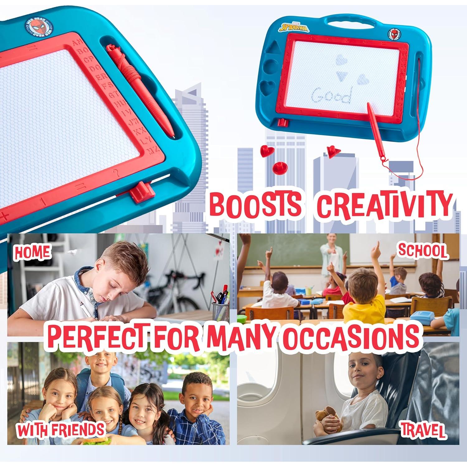 Pizarra Magnética Disney Diakakis Scribbler Frozen Spiderman