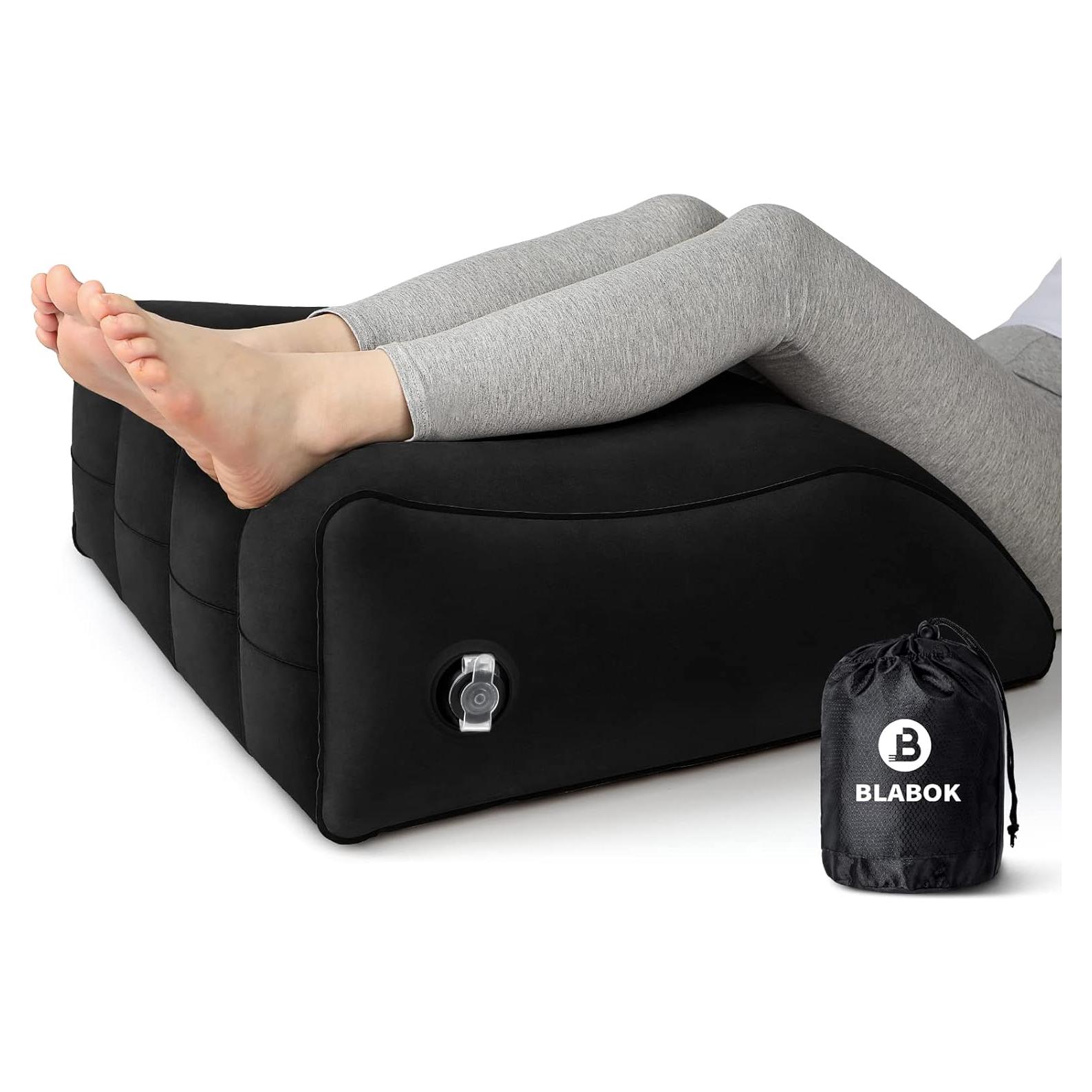 Cojín en cuña inflable BLABOK para elevar piernas - Alivio dolor