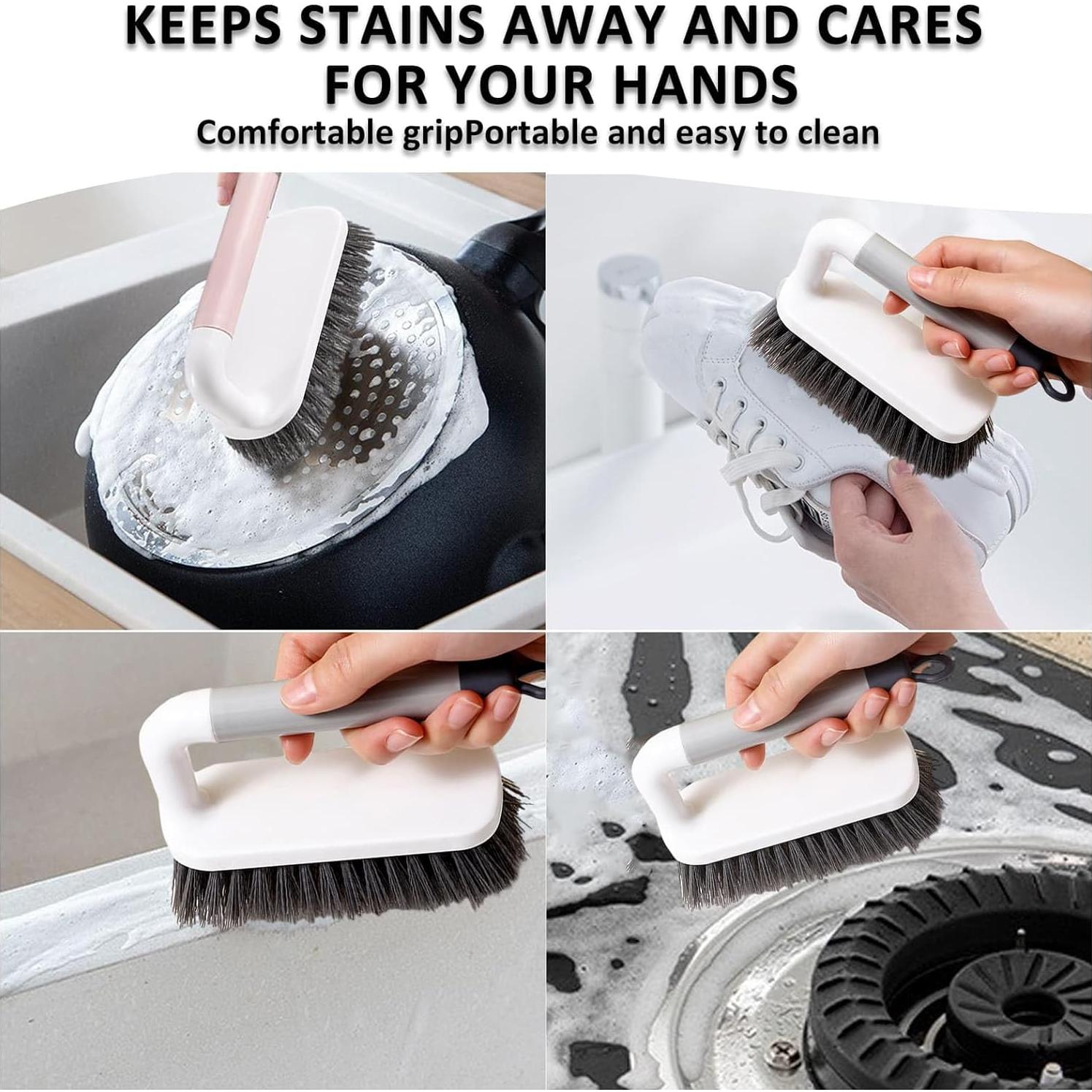 Cepillo de Fregar Aebor Verde 2 Piezas Alta Resistencia